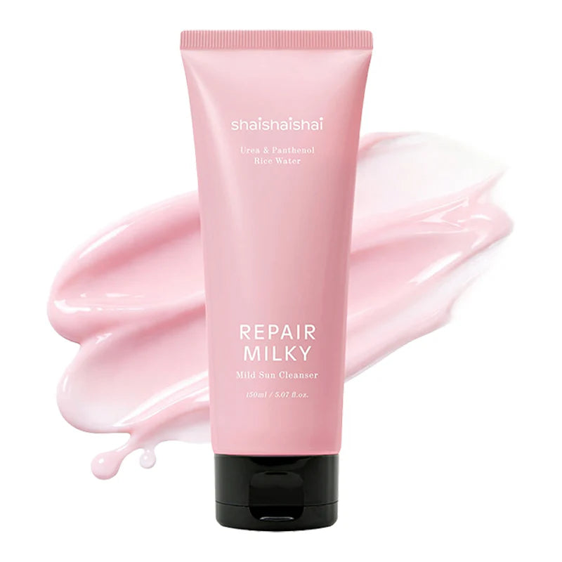 Shaishaishai Réparer Nettoyeur de soleil doux laiteux 150 ml — Photo du produit 1