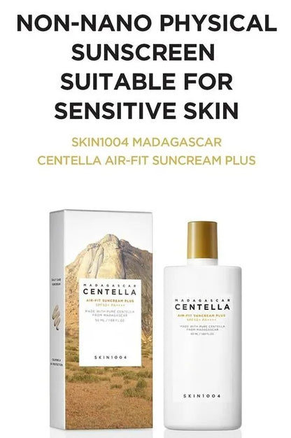 SKIN1004 Madagascar Centella Air-Fit Suncream Plus SPF 50+ PA++++ 50ml — product image 2