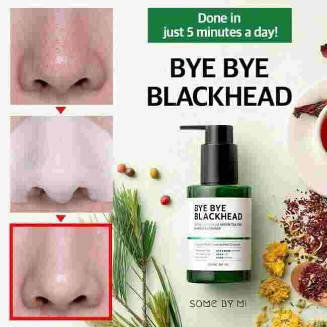 Some By Mi Bye Bye Blackhead 30 Days Miracle Green Tea Tox Bubble Cleanser 120g — product image 2