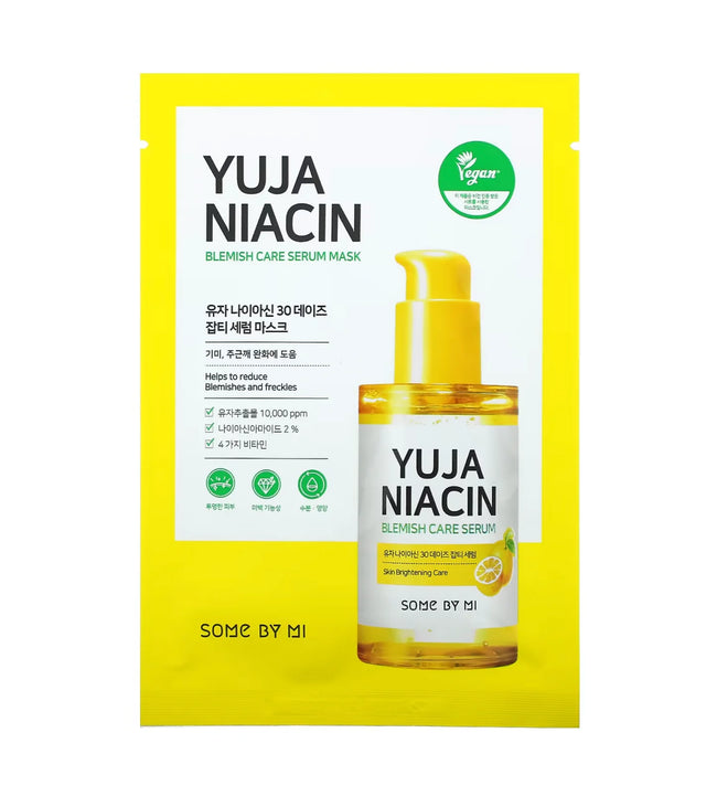 Some By Mi Yuja Niacin 30days Mascarilla de suero para el cuidado de las imperfecciones — Imagen del producto 1