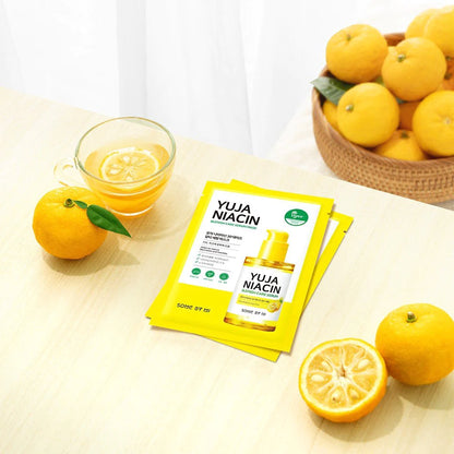 Some By Mi Yuja Niacin 30days Mascarilla de suero para el cuidado de las imperfecciones — Imagen del producto 4