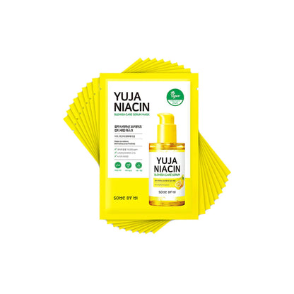 Some By Mi Yuja Niacin 30days Mascarilla de suero para el cuidado de las imperfecciones — Imagen del producto 5