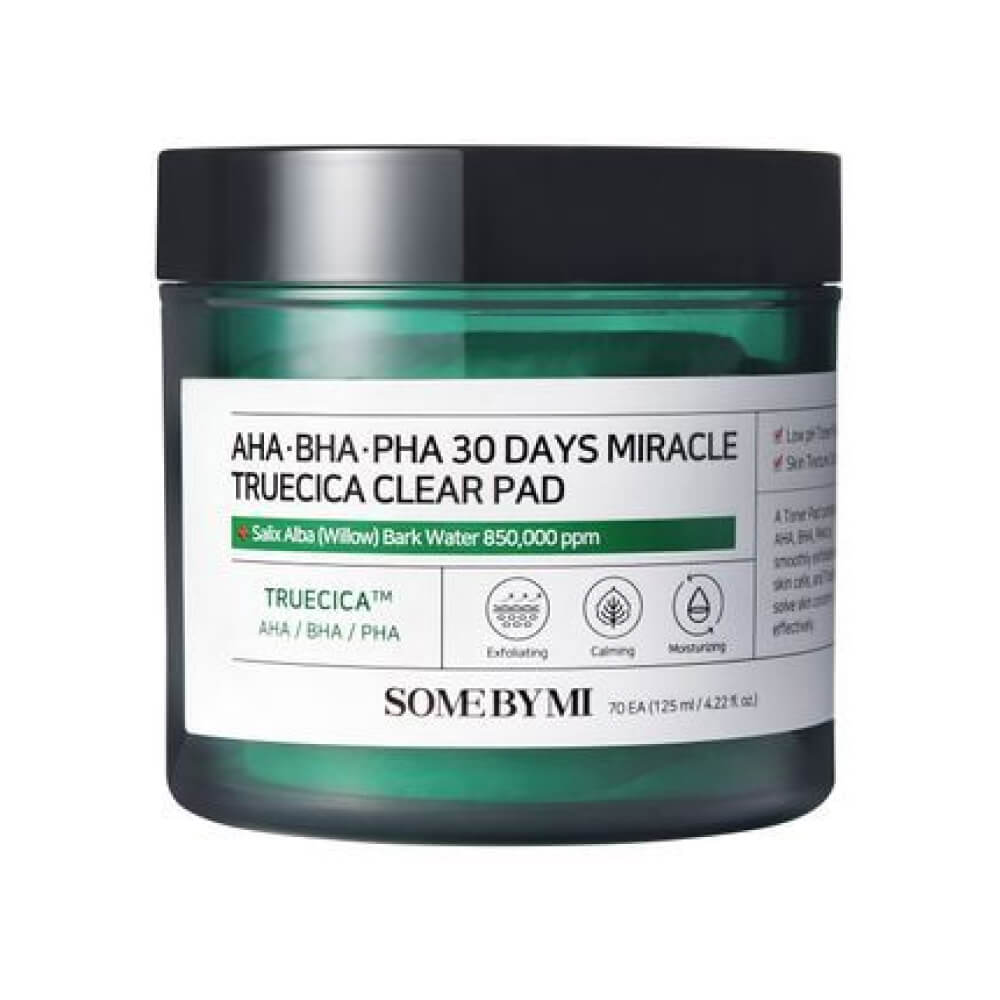 Einige von Mi AHA BHA PHA 30 Days Miracle Truecica Clear Pad 70Stk — Produktbild 1