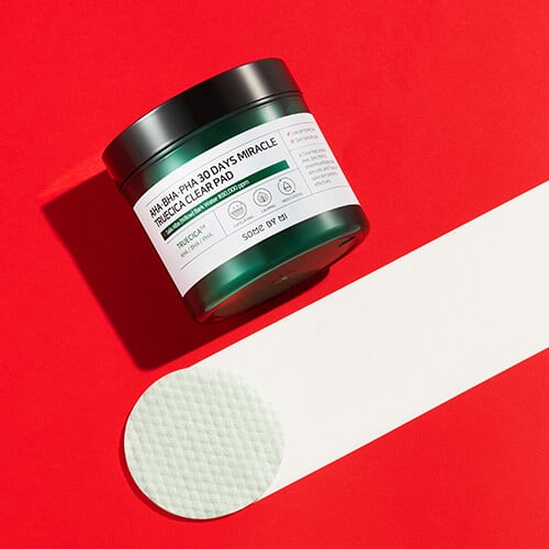 Einige von Mi AHA BHA PHA 30 Days Miracle Truecica Clear Pad 70Stk — Produktbild 2