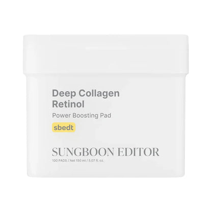Sungboon Editor Deep Collagen Retinol Power Boosting Pad 100pcs — 100pcs