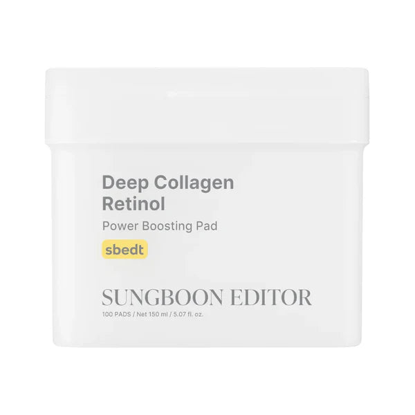 Sungboon Editor Deep Collagen Retinol Power Boosting Pad 100pcs — 100pcs