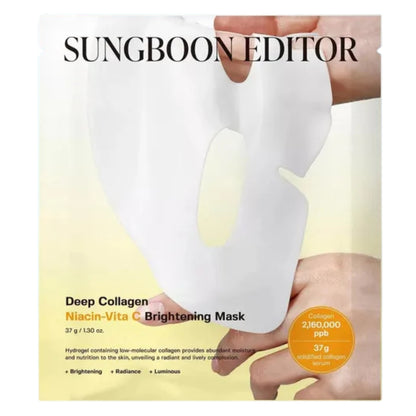 Sungboon Editor Deep Collagen Niacin Vita C Brightening Mask — 1 Mask