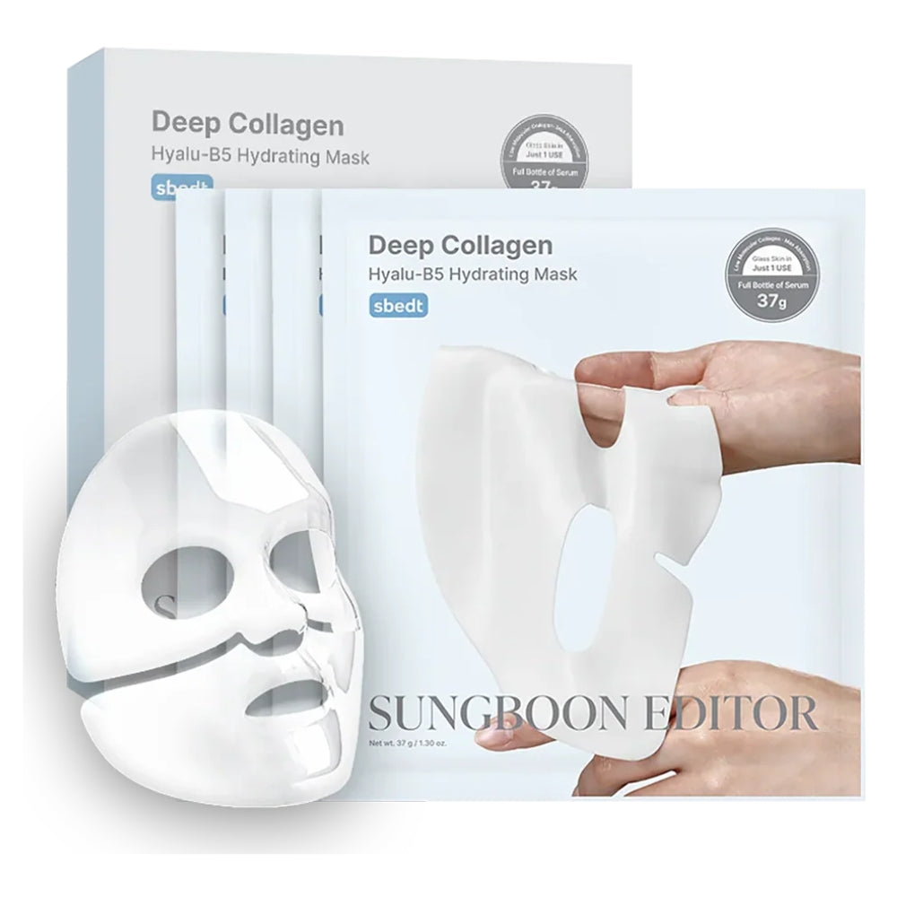 Sungboon Editor Deep Collagen Hyalu B5 Hydrating Mask — 4 Masks