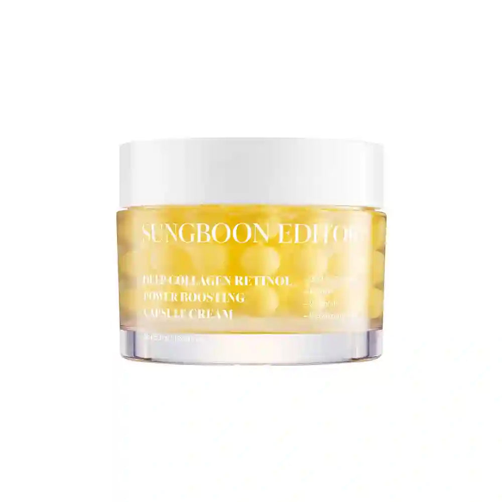 Sungboon Editor Deep Collagen Retinol Power Boosting Capsule Cream 50ml — 50ml