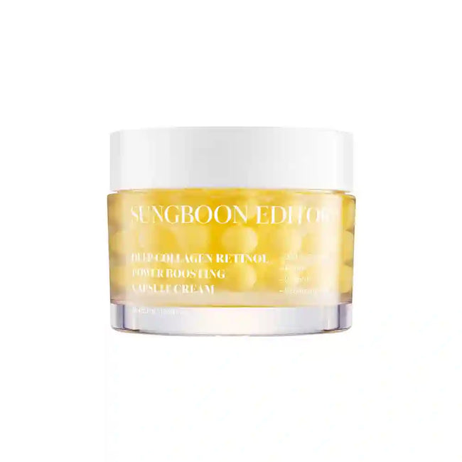 Sungboon Editor Deep Collagen Retinol Power Boosting Capsule Cream 50ml — 50ml
