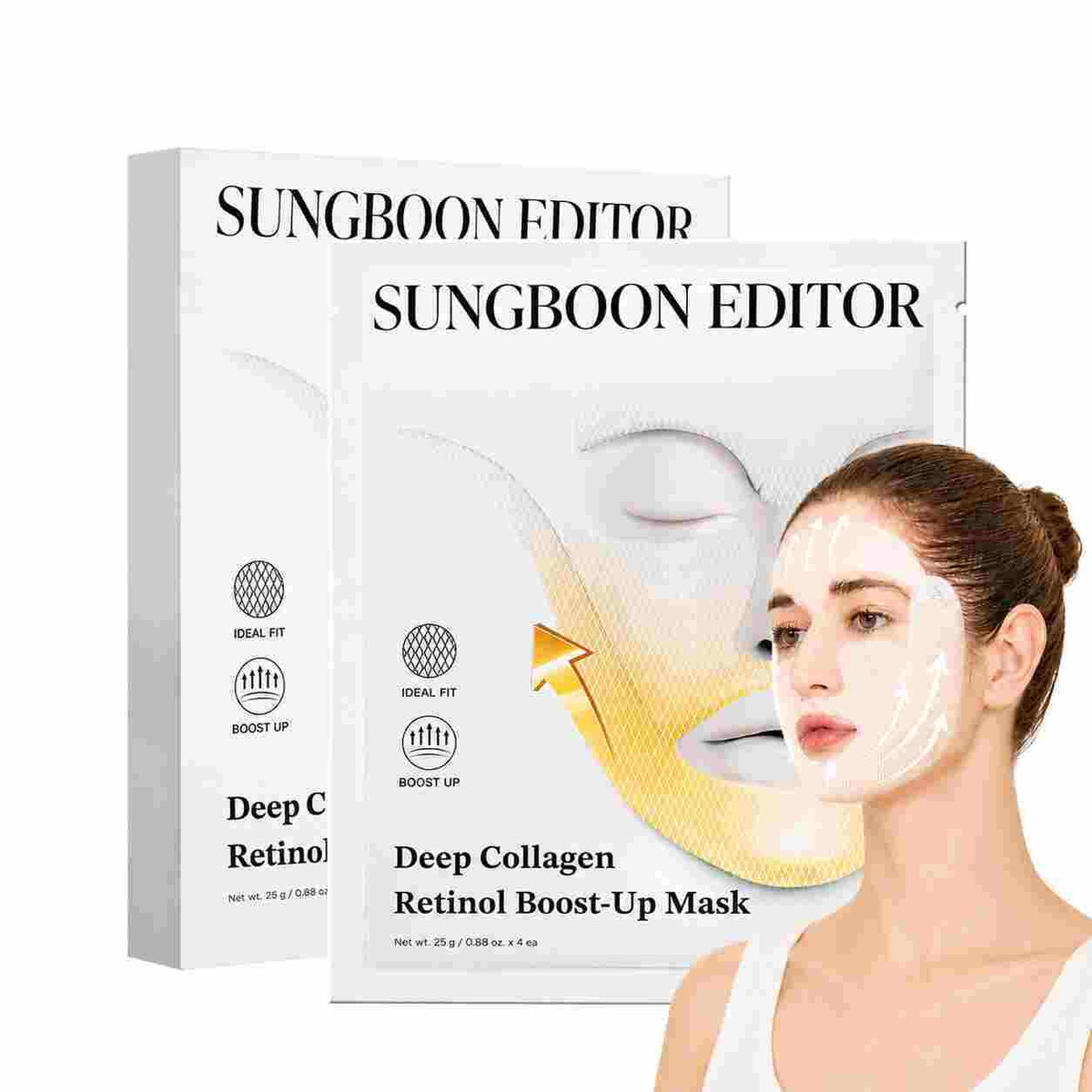 Sungboon Editor Deep Collagen Retinol Boost Up Mask — Фото товара 2