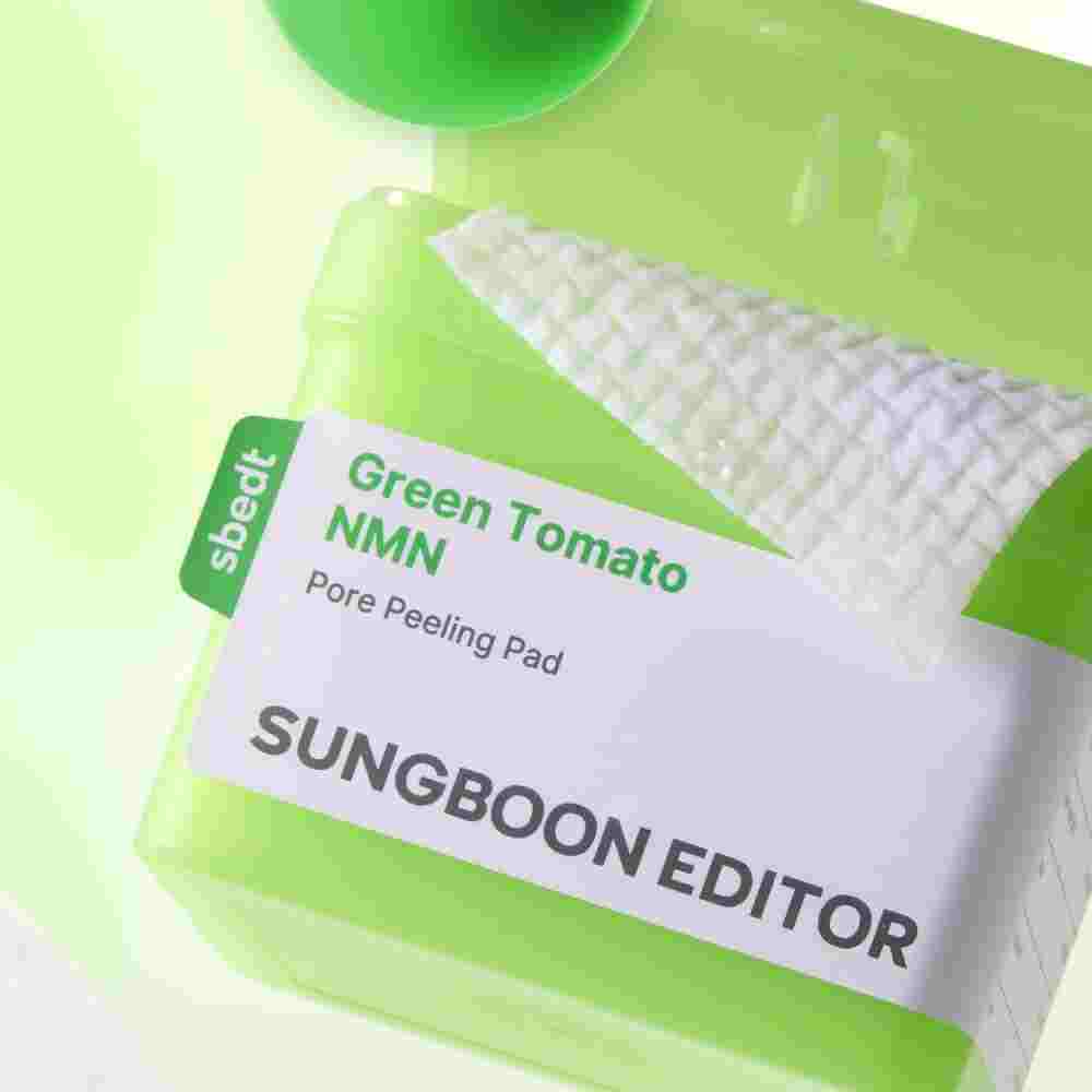 Sungboon Editor Green Tomato NMN Pore Peeling Pad 60pcs — product image 2