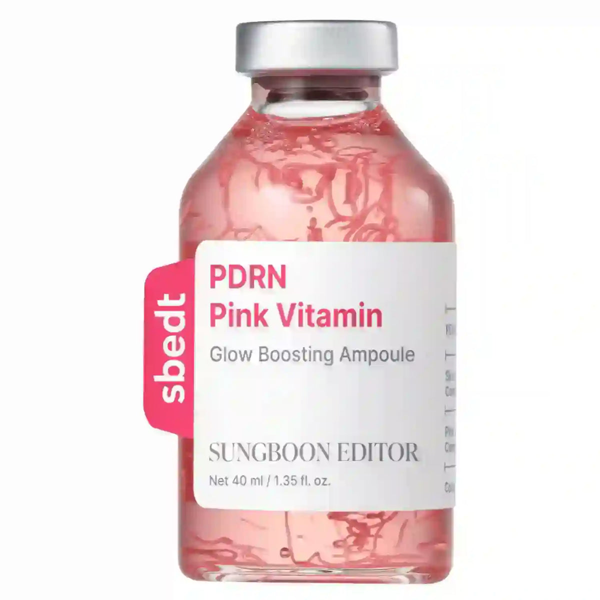 Sungboon Editor Pink PDRN Glow Boosting Ampoule 40ml — 40ml