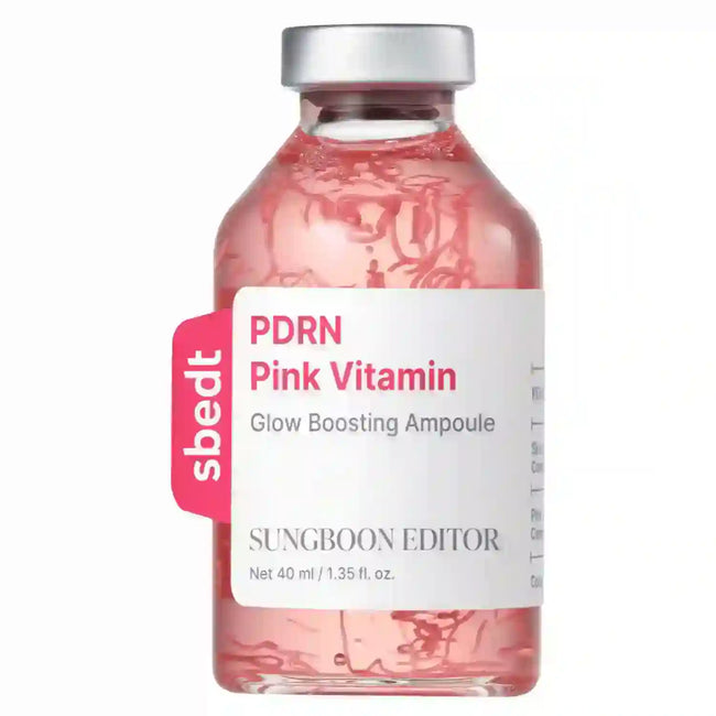 Sungboon Editor Pink PDRN Glow Boosting Ampoule 40ml — 40ml