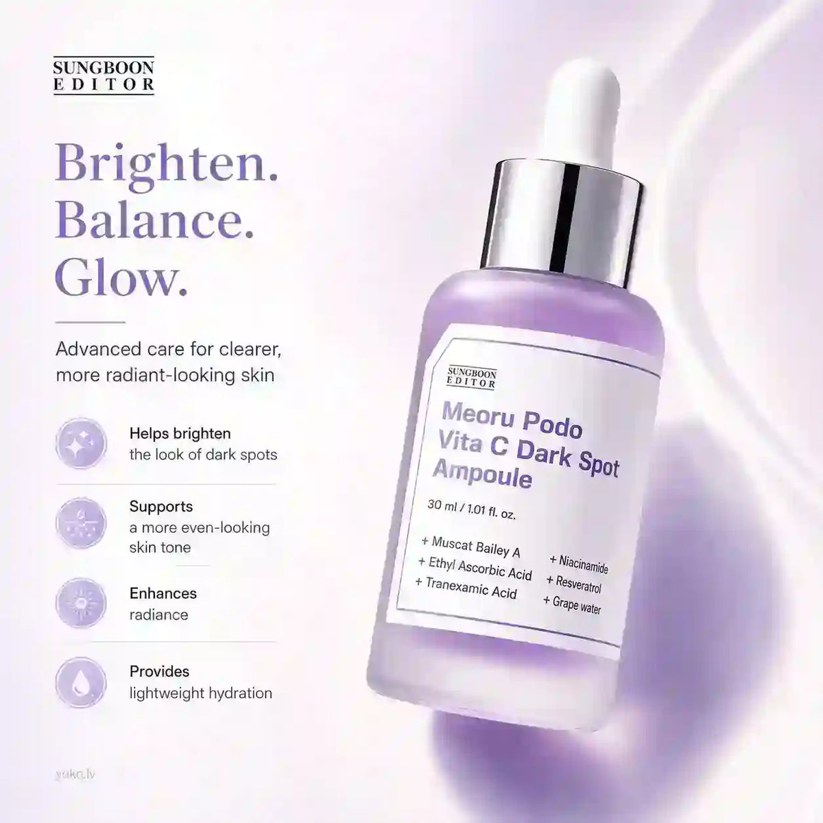 Sungboon Editor Muscat Grape Vita C Brightening Ampoule 40ml — product image 2