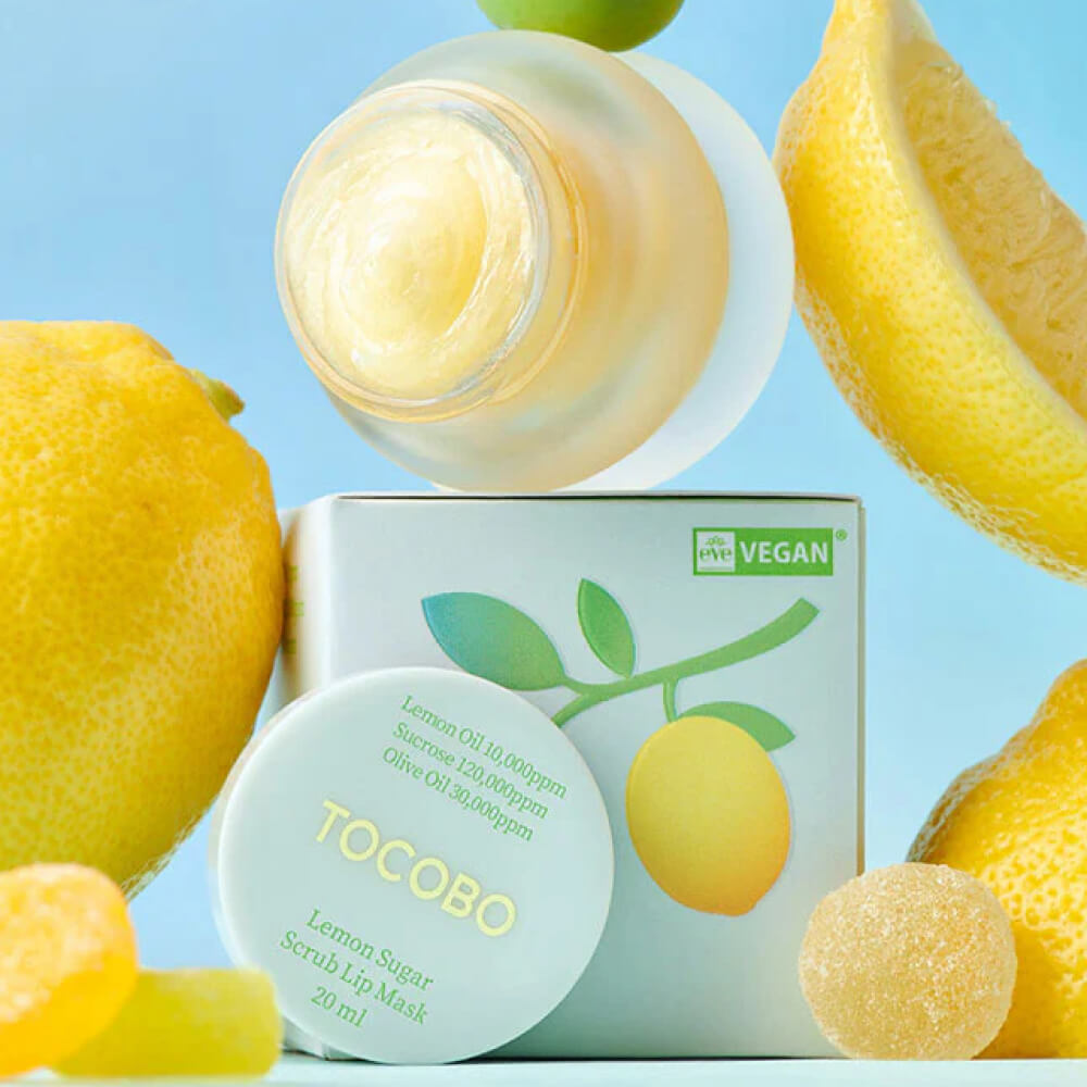 Tocobo Lemon Sugar Scrub Lip Mask 20ml — product image 2