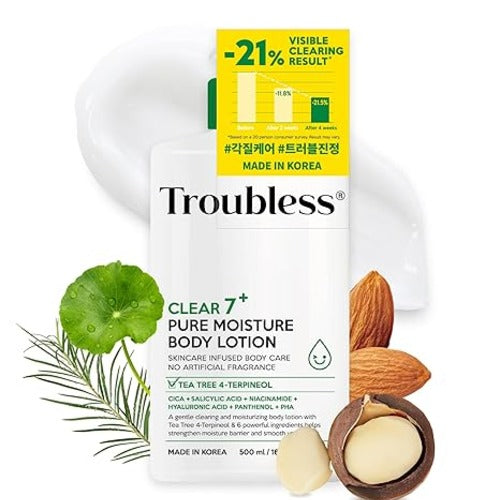Troubless Clear 7 Plus Pure Moisture Body Lotion 500ml — 500ml