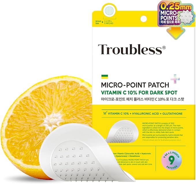 Troubless Micro Point Patch Plus Vitamin C 10% For Dark Spot 9pcs — 9pcs