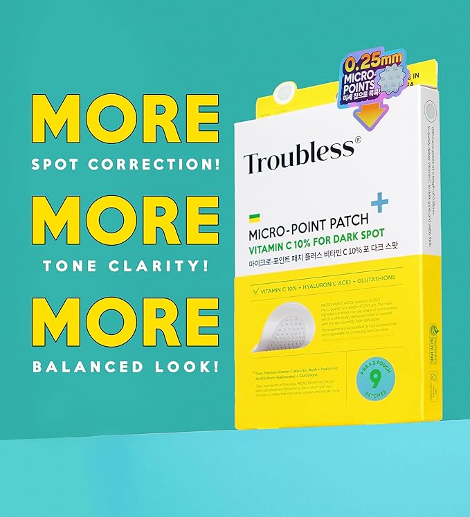 Troubless Micro Point Patch Plus Vitamin C 10% For Dark Spot 9pcs — product image 6