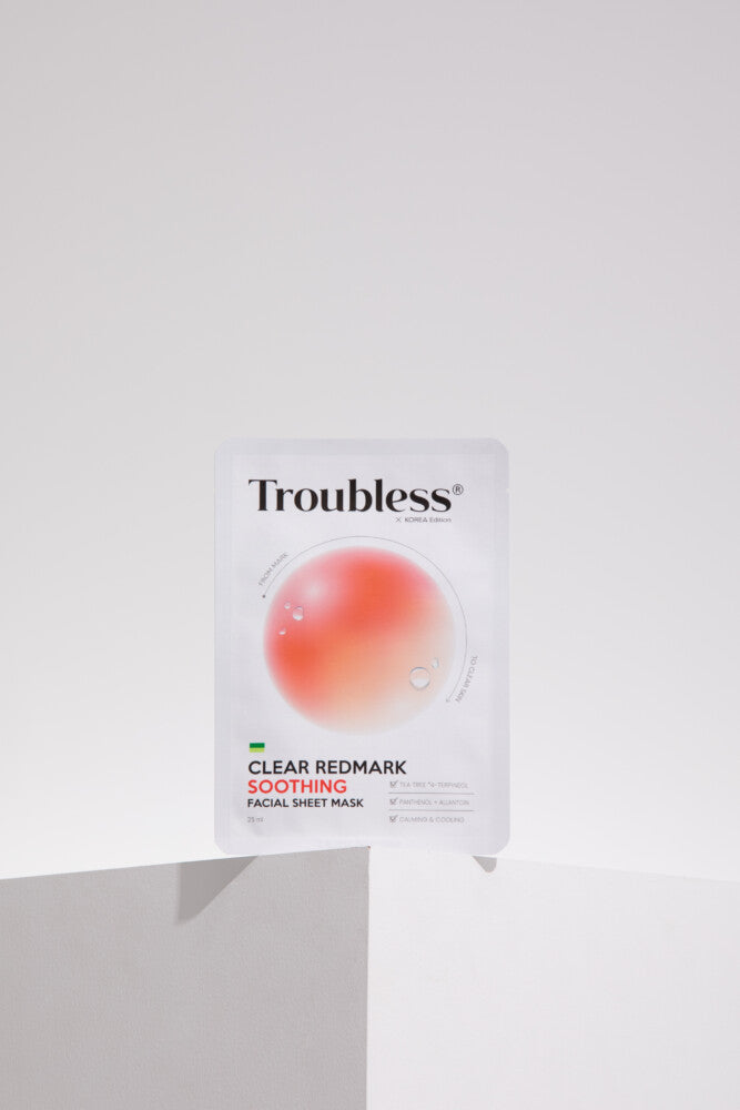 Troubless Clear Redmark Soothing Facial Sheet Mask — 1 Mask