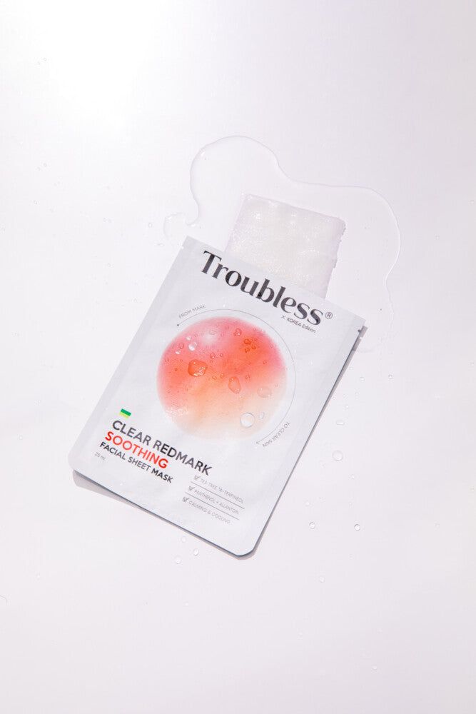 Troubless Clear Redmark Soothing Facial Sheet Mask — 5 Masks
