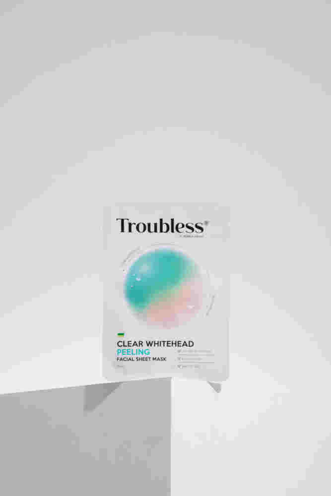Troubless Clear Whitehead Peeling Facial Sheet Mask — 1 Mask