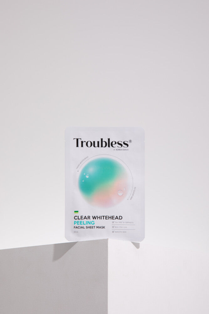 Troubless Clear Whitehead Peeling Facial Sheet Mask — product image 3