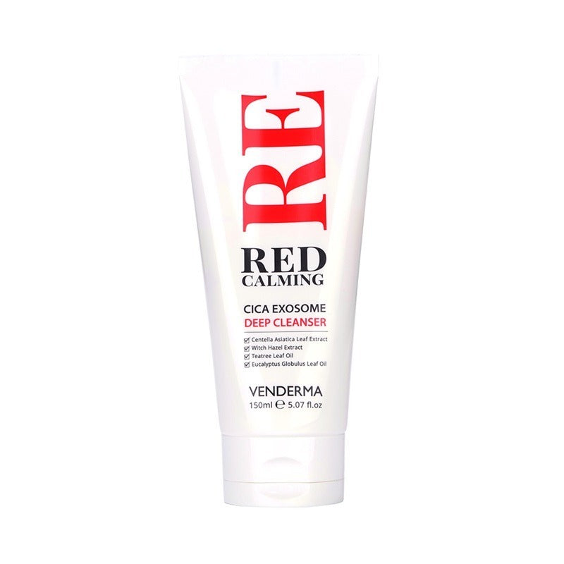 VENDERMA Red Calming Cica Exosome Deep Cleanser — 150ml