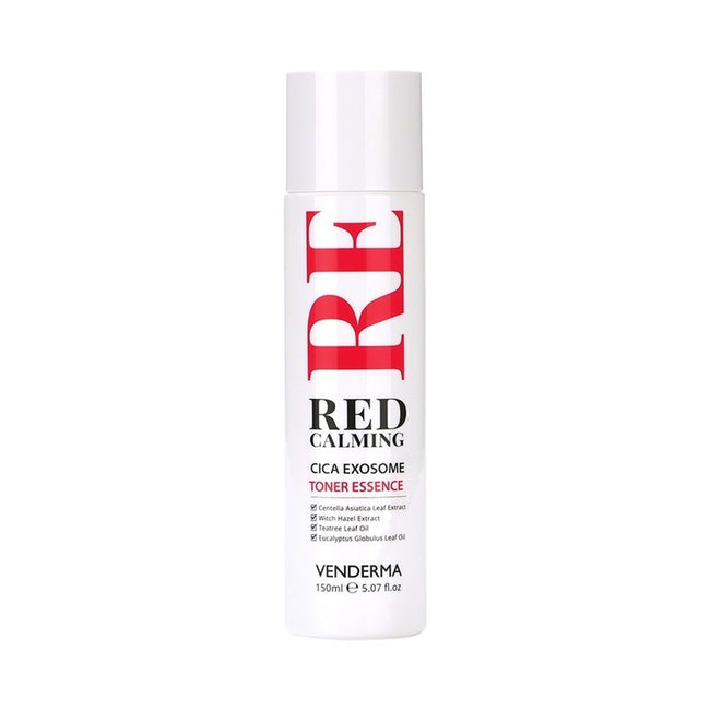 VENDERMA Red Calming Cica Exosome Toner Essence — 150ml