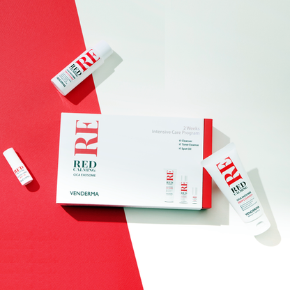 VENDERMA Red Calming Cica Exosome 2 Weeks Intensive Care Program Set — product image 3