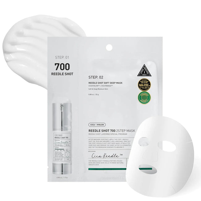 VT Cosmetics Mild Reedle Shot 700 2 Step Mask 1.5g + 25g — 1.5g / 25g