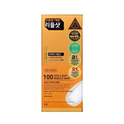 VT Cosmetics Vita Light Reedle Shot 100 — 10pcs