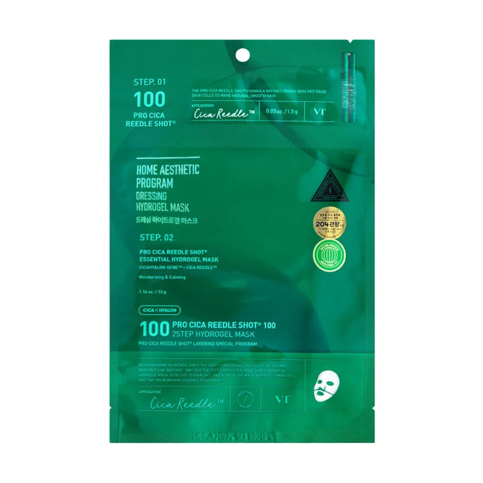 VT Cosmetics Pro Cica Reedle Shot 100 2Step Hydrogel Mask — Default Title