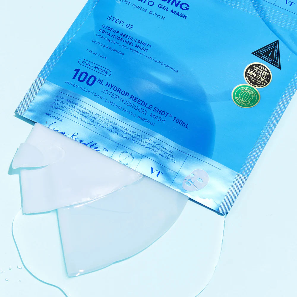 VT Cosmetics Hydrop HL Reedle Shot 100 2Step Hydrogel Mask — product image 3