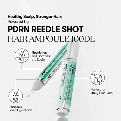 VT Cosmetics PDRN Reedle Shot Hair Ampoule 100dL 15ml — product image 4