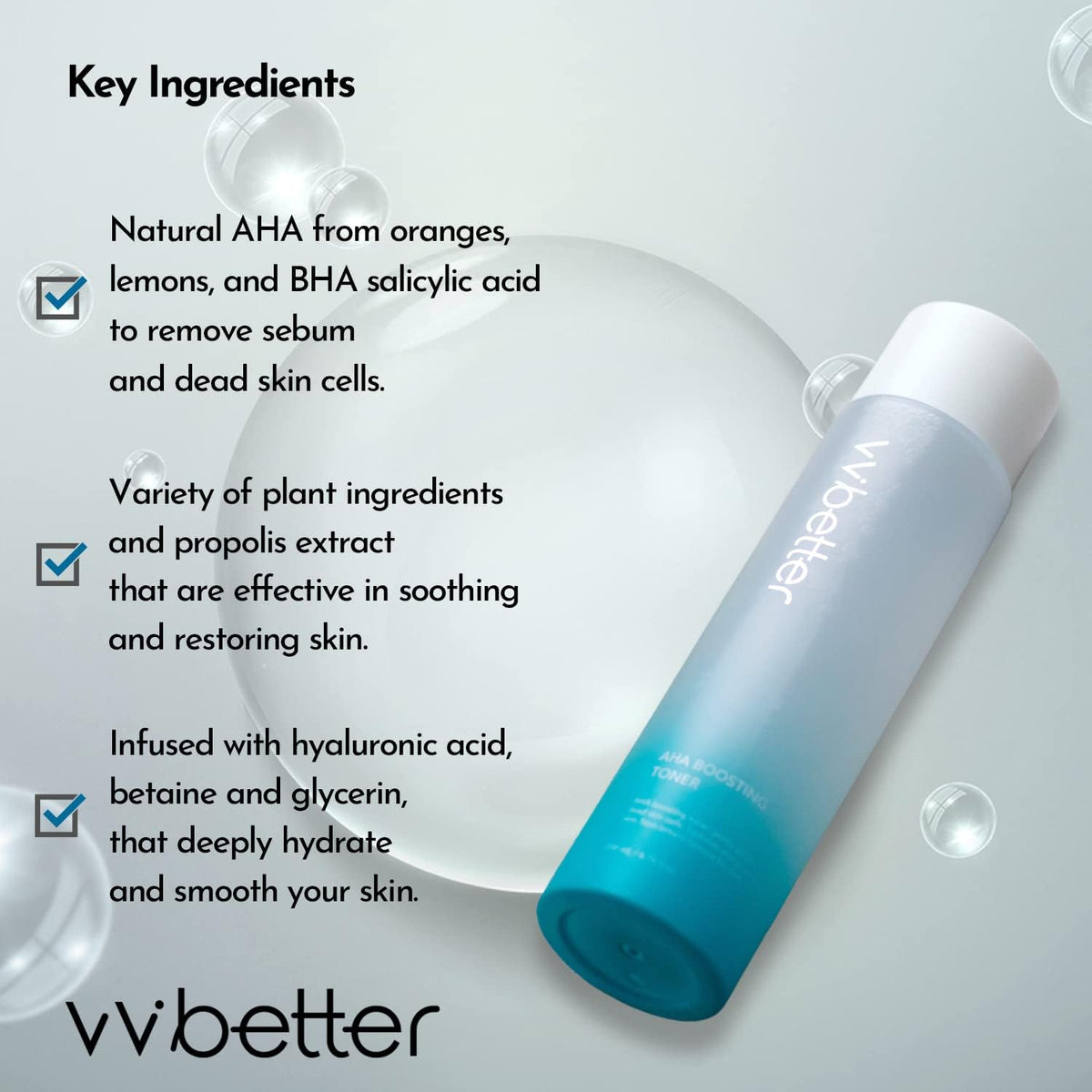 VVBETTER AHA Boosting Toner 200ml — product image 4