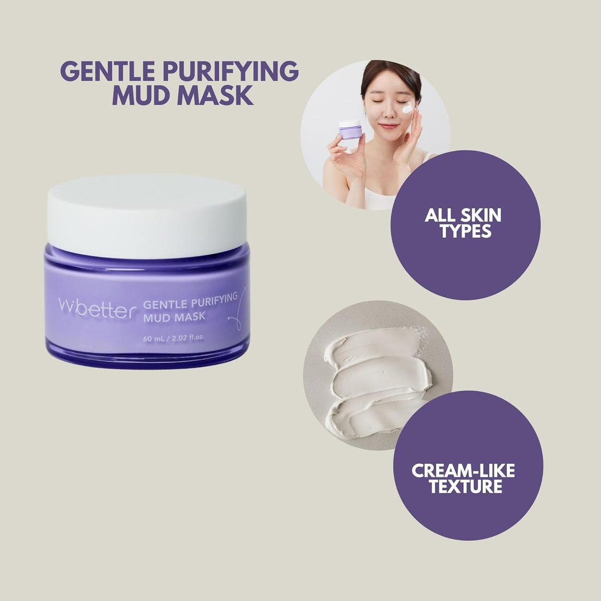 VVBETTER Gentle Purifying Mud Mask 60ml — product image 2