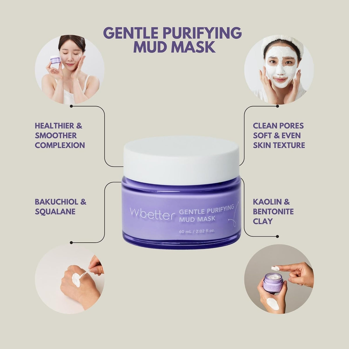 VVBETTER Gentle Purifying Mud Mask 60ml — product image 3