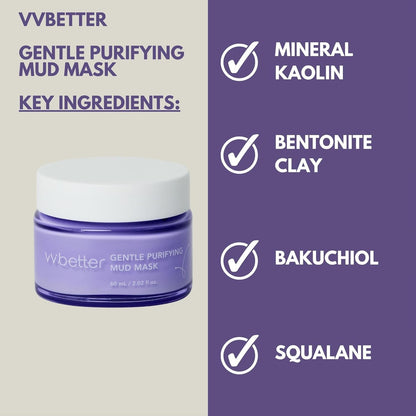 VVBETTER Gentle Purifying Mud Mask 60ml — product image 4