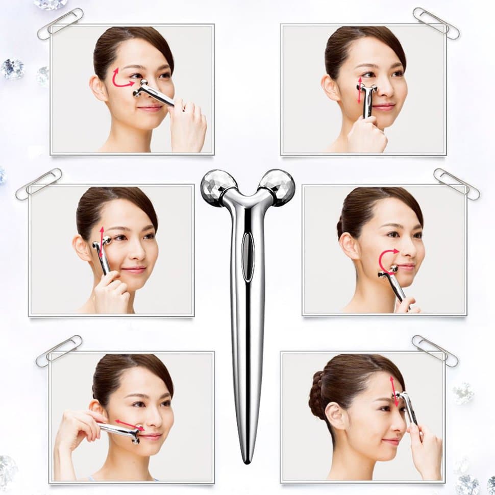 WellDerma Face Lifting Dark Silver Roller — product image 3