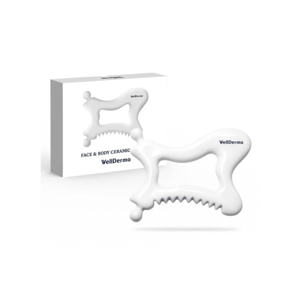 Wellderma Face & Body Ceramic Gua Sha — Default Title